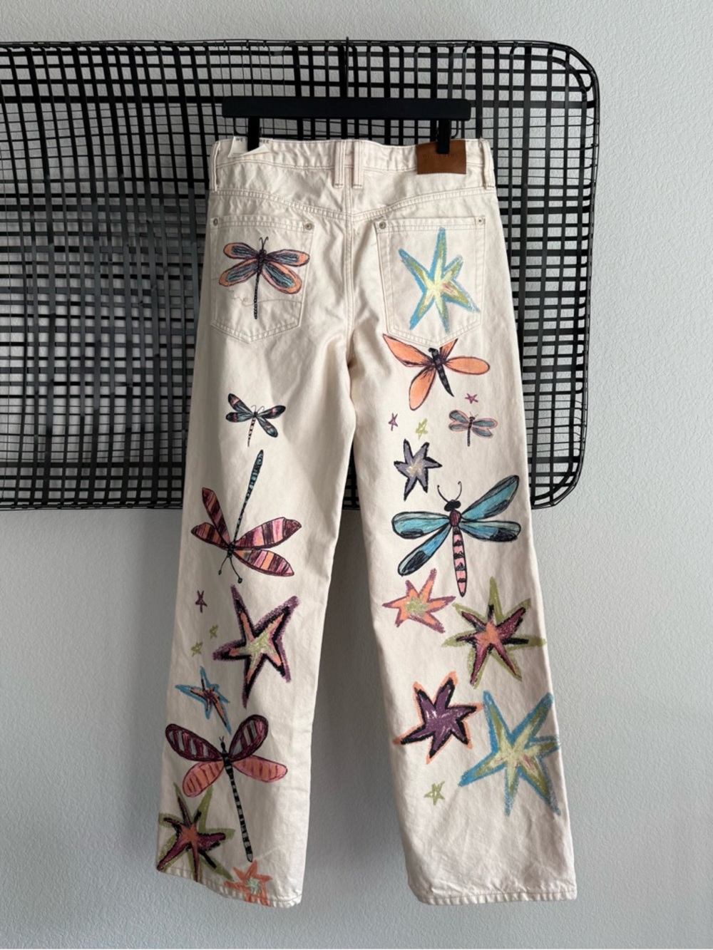 Free people We The Free Tennessee Low-Rise Illusions Jeans dragonfly - Picture 5 of 7